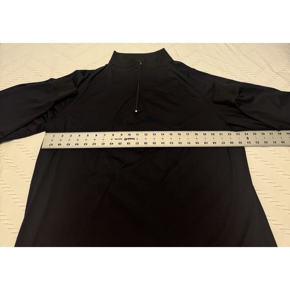 Footjoy Sweater Men’s XL Black Golf Quarter Zip Pullover Performance Gym Work - Picture 6 of 6